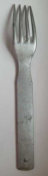 Widelec z niezbędnika (Essbesteck) Polizei III Rzeszy