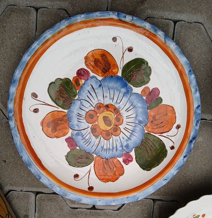 Ceramiczny talerz ozdobny