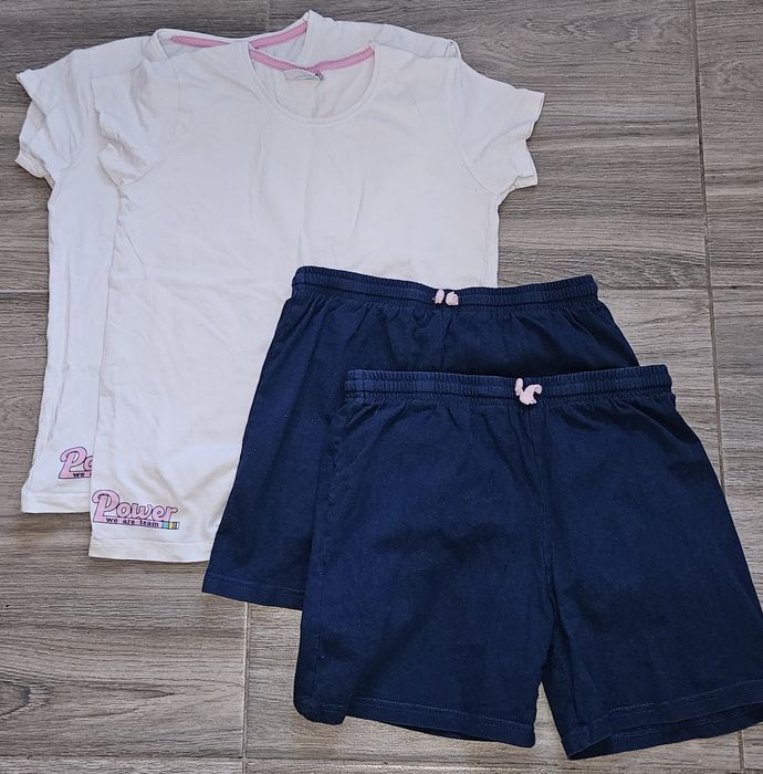 Spodenki zestaw na WF r 152 x2