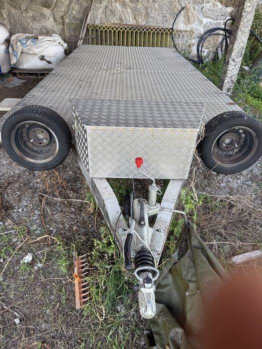 Atrelado reboque aluminio palma