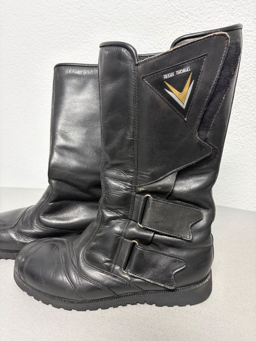 Botas para moto, FRANK THOMAS em bom estado. Tamanho (42,43)