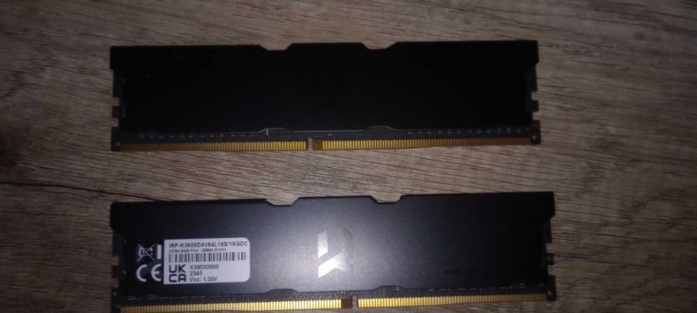 RAM GOODRAM irdm pro ddr4 3600mhz (2x8gb) GWARANCJA 3 LATA