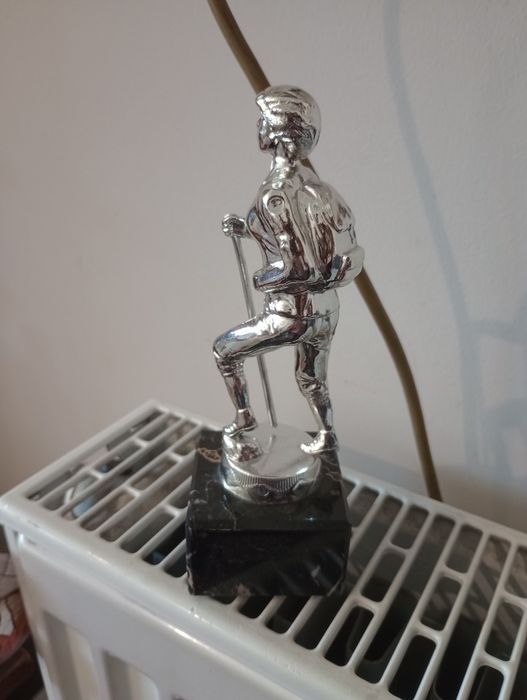 Statuetka wędrowiec podstawa marmur Okazja