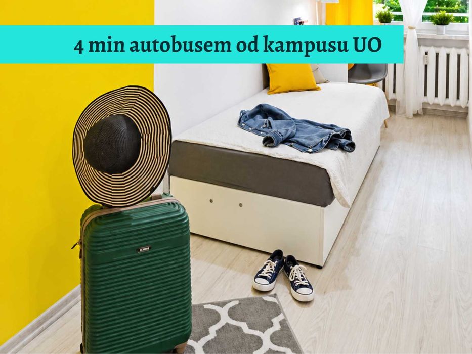 ul. Grota Roweckiego 9G,od 01.10, 4 min autobusem od kampusu UO