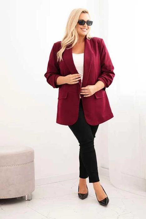 Eleganckie marynarki Plus Size kolory