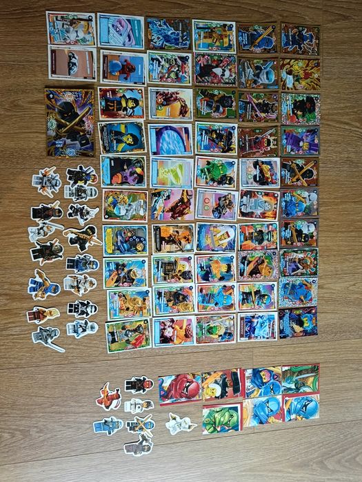 Karty Lego Ninjago 60 szt + 22 naklejki gratis Toruń • OLX.pl