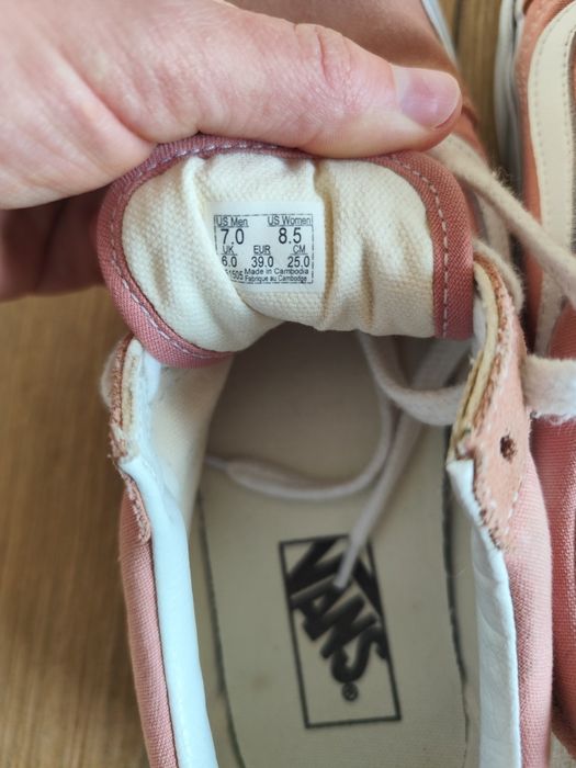 Buty, trampki Vans 39