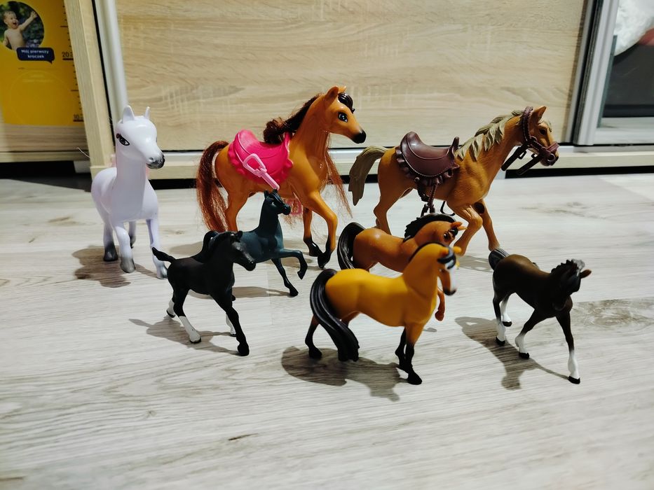 Zestaw koni Spirit Mustang duch wolności Schleich