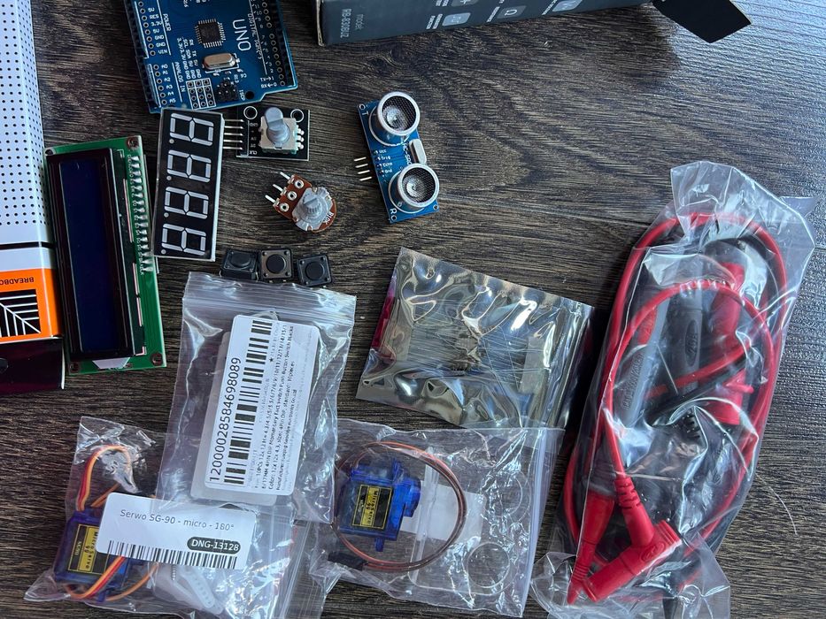 Komplet akcesoriów elektronicznych do Arduino i nauki elektroniki