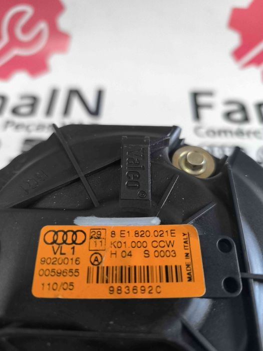 Motor da Chauffage / Sofagem - 8E1820021E - AUDI A4 B7 (8EC)