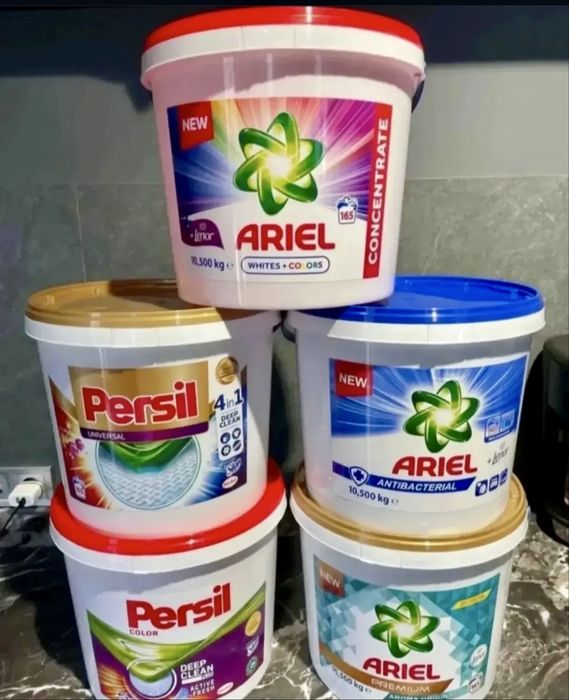 Пральний порошок Ariel , Persil 10,5 кг