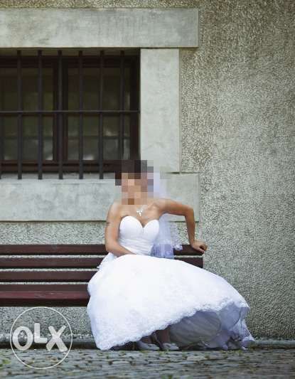 Suknia ślubna Annais Bridal model Kate biała