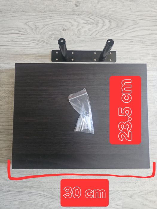 Duas prateleiras de parede flutuante
