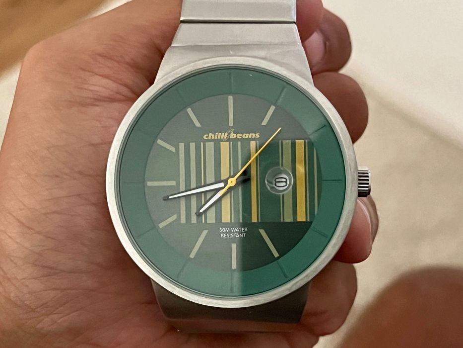 Relógio Chilly Beans Azul Turquesa