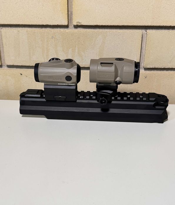 Комплект SIG SAUER Romeo-MSR Gen II + JULIET3 Magnifier FDE Койот