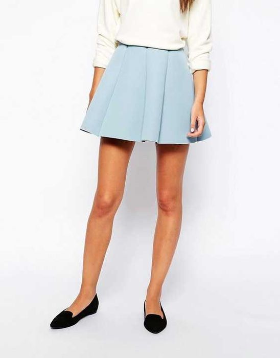 Spódnica mini rozkloszowana Pull & Bear r. 36