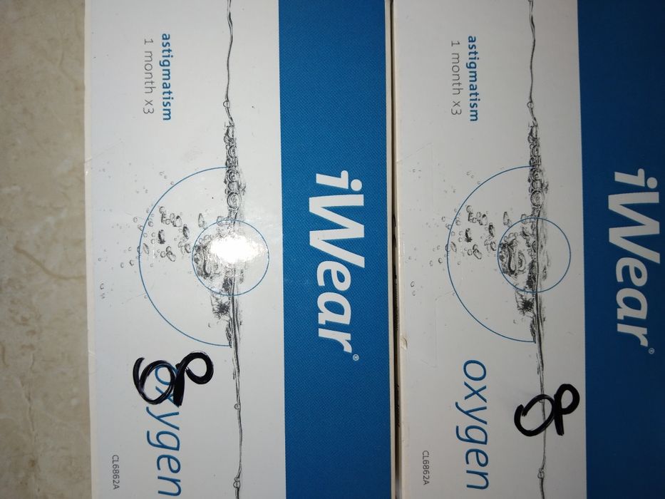 Soczewki kontaktowe iWear oxygen