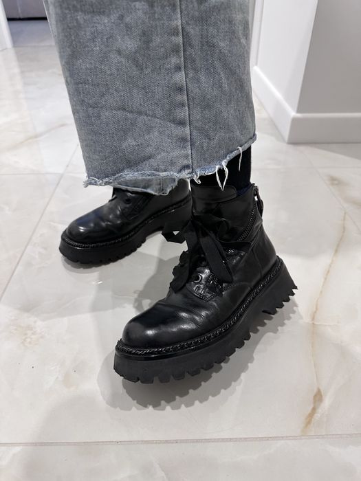 Шкіряні чобітки демі