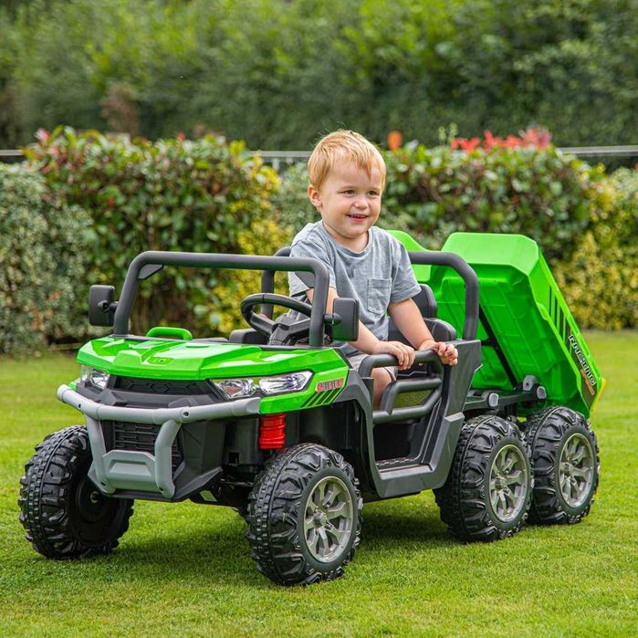 Duże autko ciężarówka z KIPREM el. 24V 4x80W