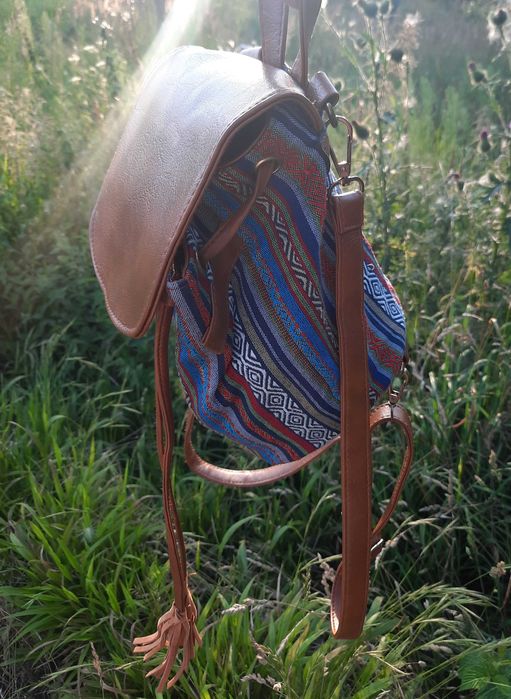 Plecak w stylu "Boho"