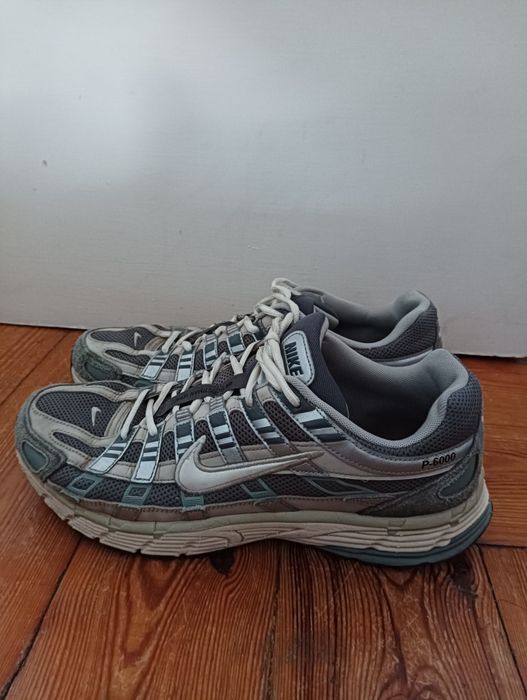 Nike P-6000 Szare/Srebrne – Rozmiar 45 (29 cm) DARMOWA DOSTAWA
