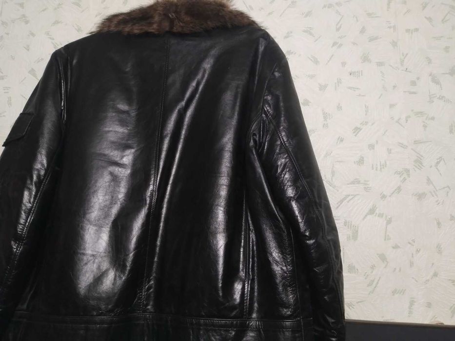 мужская дубленка