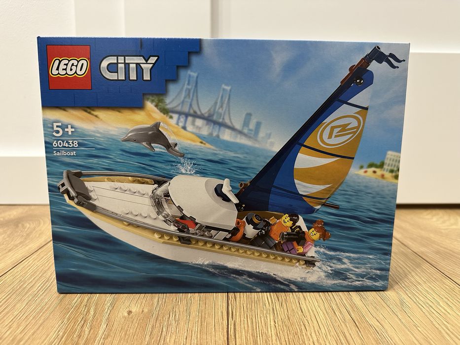 Lego City 60438 Żaglówka - statek łódka dla dziecka, do wanny - NOWY
