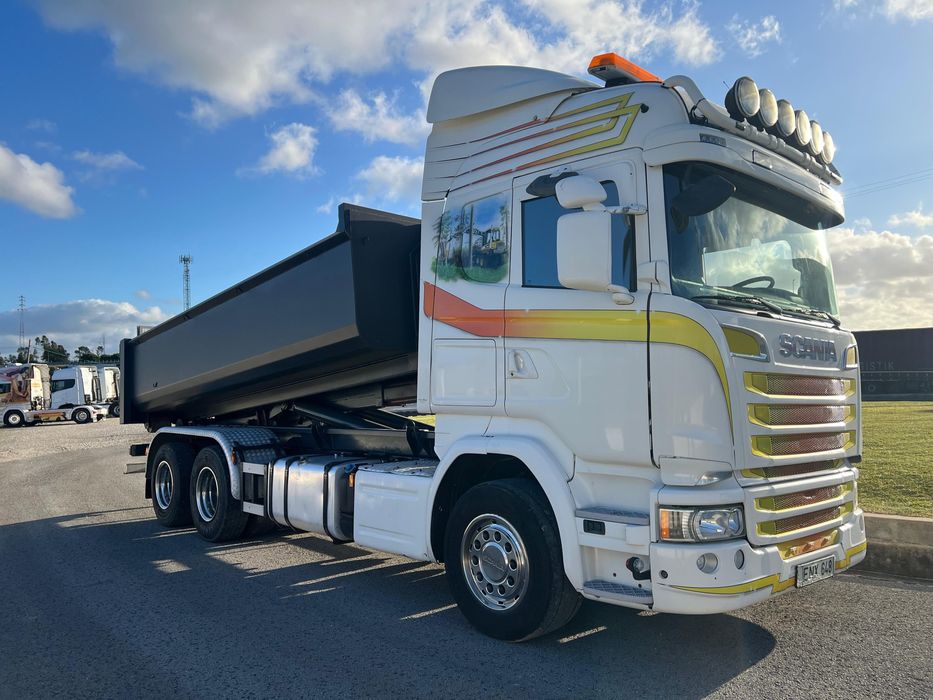 SCANIA R580 6x4 .2016 Gancho Contenedor