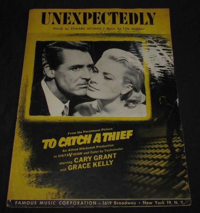 Partitura To Catch a thief Filme Unexpectedly