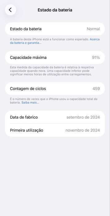 iPhone 16 Pro Max 256Gb - Branco