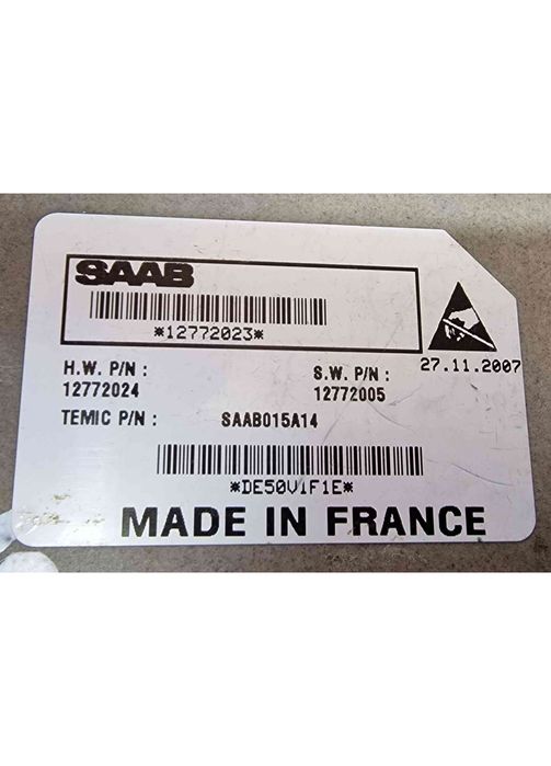 Comando / Botão / Interruptor Vidros Frente Direito 12772005 - SAAB 9-3 Combi
