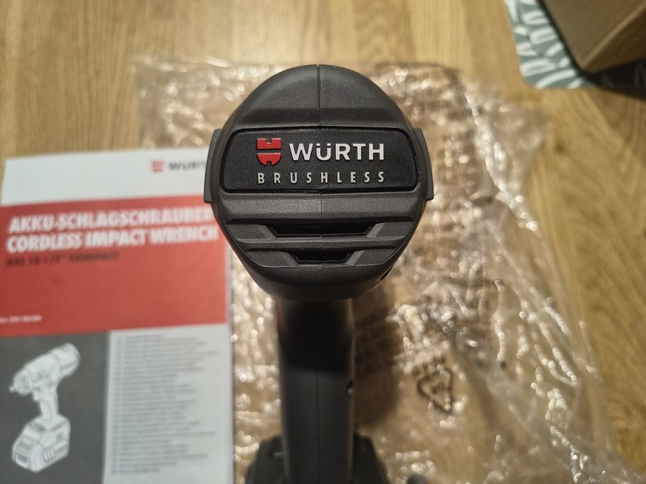 Klucz udarowy zakrętarka wurth 1 /2 cala