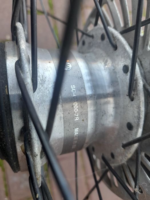 Kolo z piasta shimano nexus do roweru