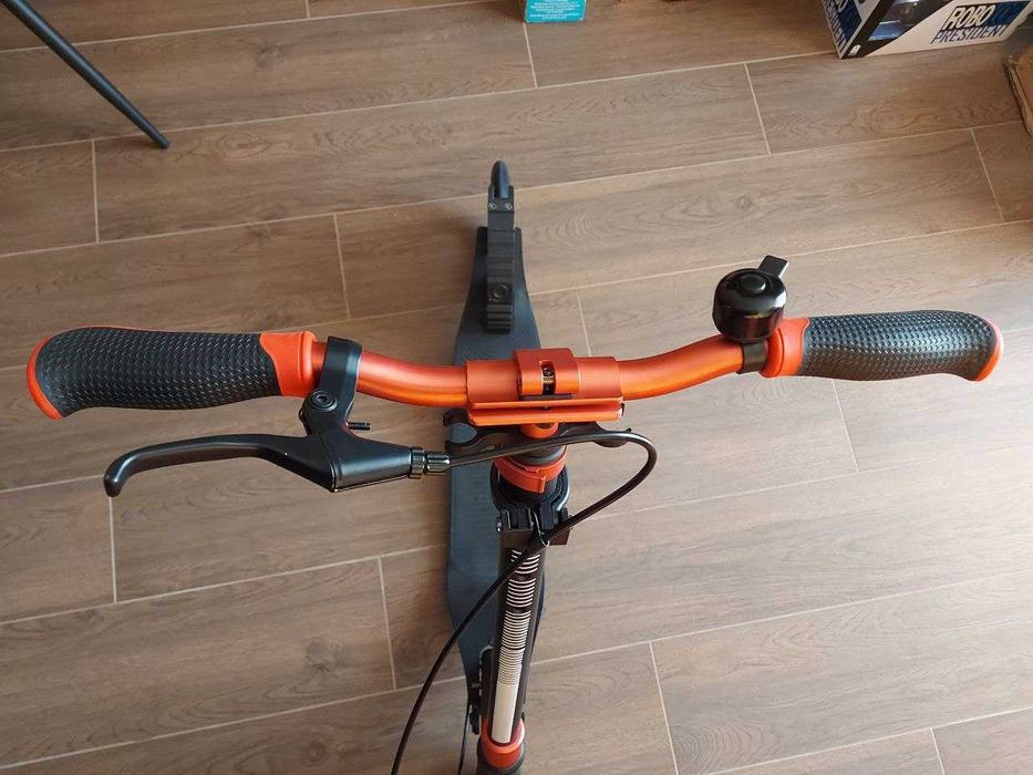 Самокат Globber On червоно-сірий до 100кг 2 колеса