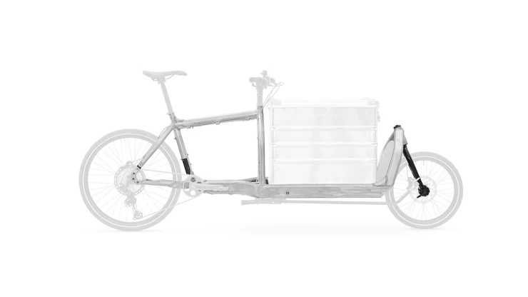 Framekit roweru cargo Bullitt RAW - OKAZJA! - zbuduj własnego Bullitta