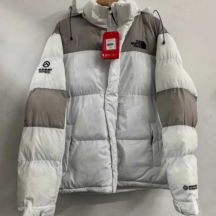 THE NORTH FACE White Cotton Jacket TNF