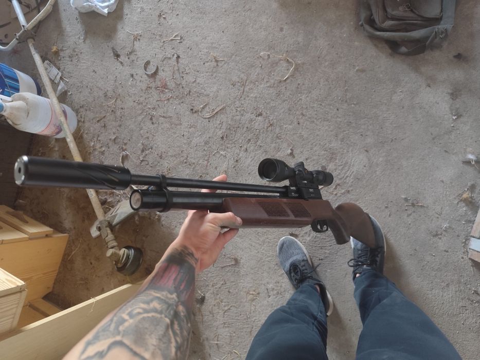 Vendo carabina pcp Gamo Coyote 4,5 negociavel