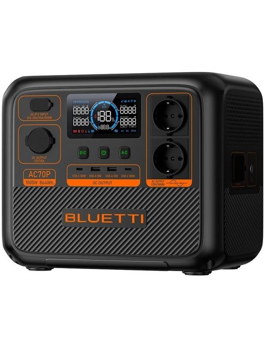 Зарядна станція bluetti AC70P/ зарядная станция блюэтти ац 70 р п