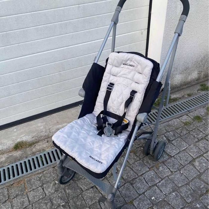 Carrinho de bebé Maclaren XLR + alcofa