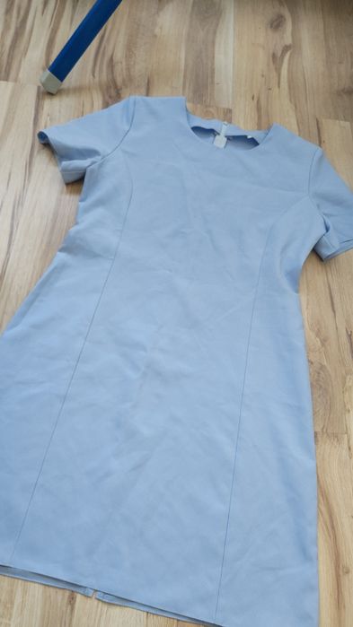 Baby blues śliczna sukienka 40 L letnia poduszeczki