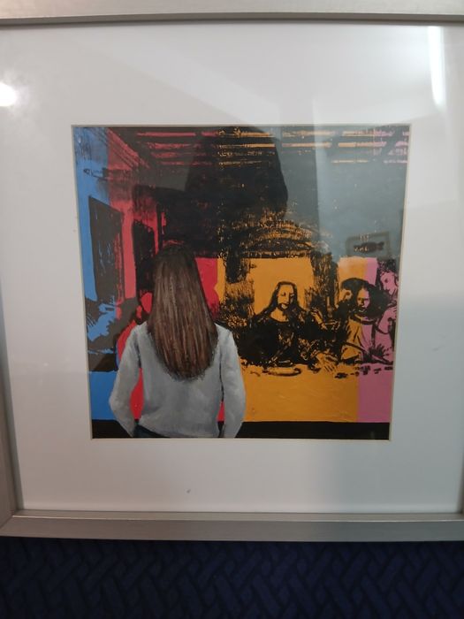 Pintura em acrilico