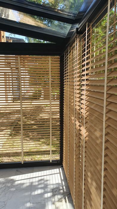 Żaluzje Bambusowe 50mm 35mm 65mm Drewniane NA WYMIAR