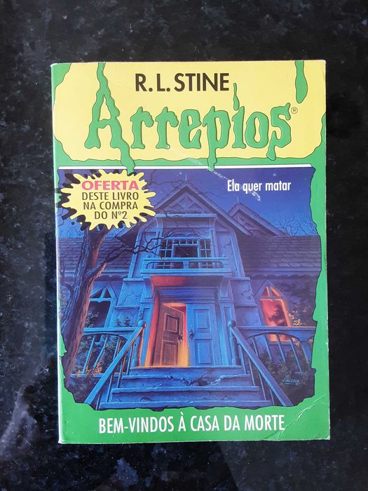 Livro "Arrepios - Volume #1 - Bem-Vindos à Casa da Morte", de RL Stine