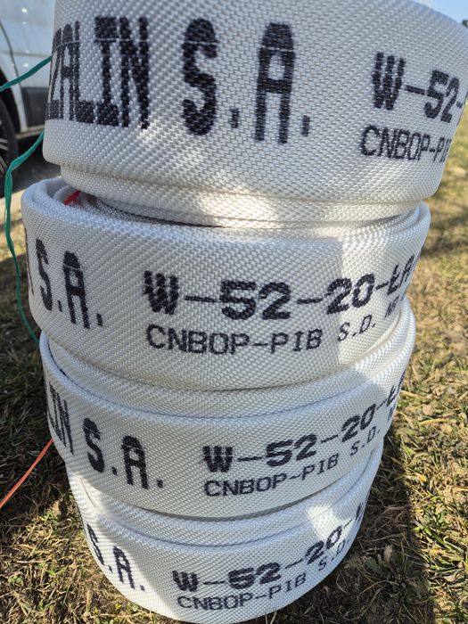 Nowy Polski Wąż Strażacki Bezalin 52MM Przewód do Deszczownia 2 CALE