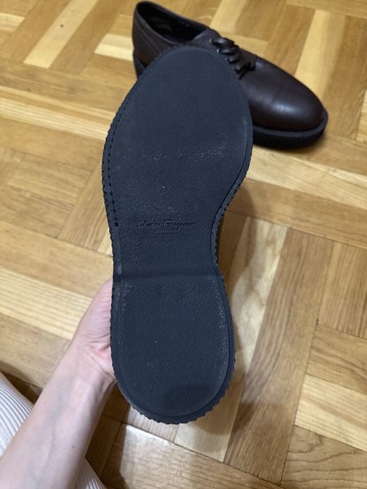 Чоловічі туфлі Salvadore Ferragamo оригінал хутро нові