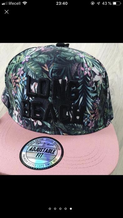 Кепка/репейка для дівчинки