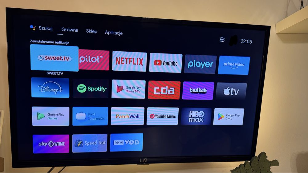 Telewizor LIN 32D1700 SMART 32” LED HD READY + MI BOX gratis!