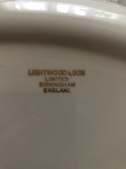 Винтажное блюдо на тему охота Англия