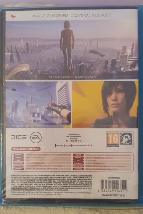 Gra PC - Mirror's Edge Catalyst - NOWA