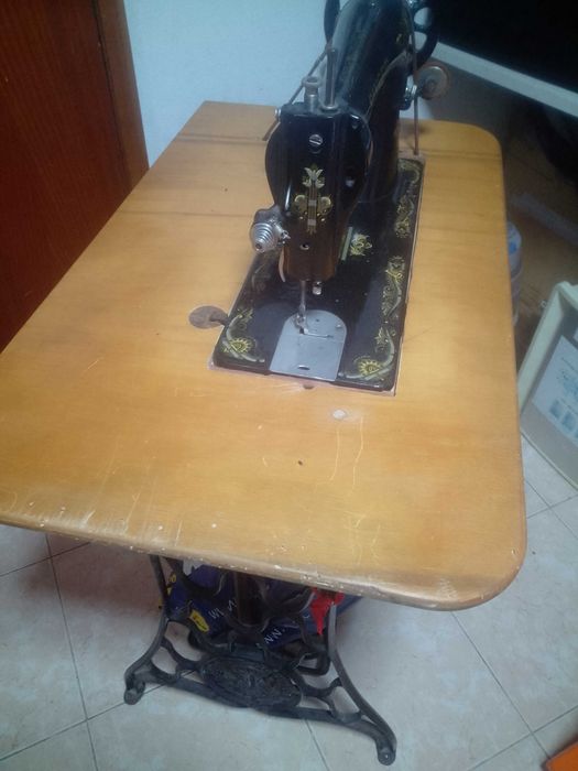 Máquina de costura singer 16k33, industrial